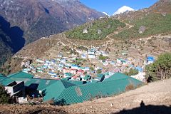 01 Namche Bazaar Is Set In A Natural Amphitheatre WIth Tengi Ragi Tau Above